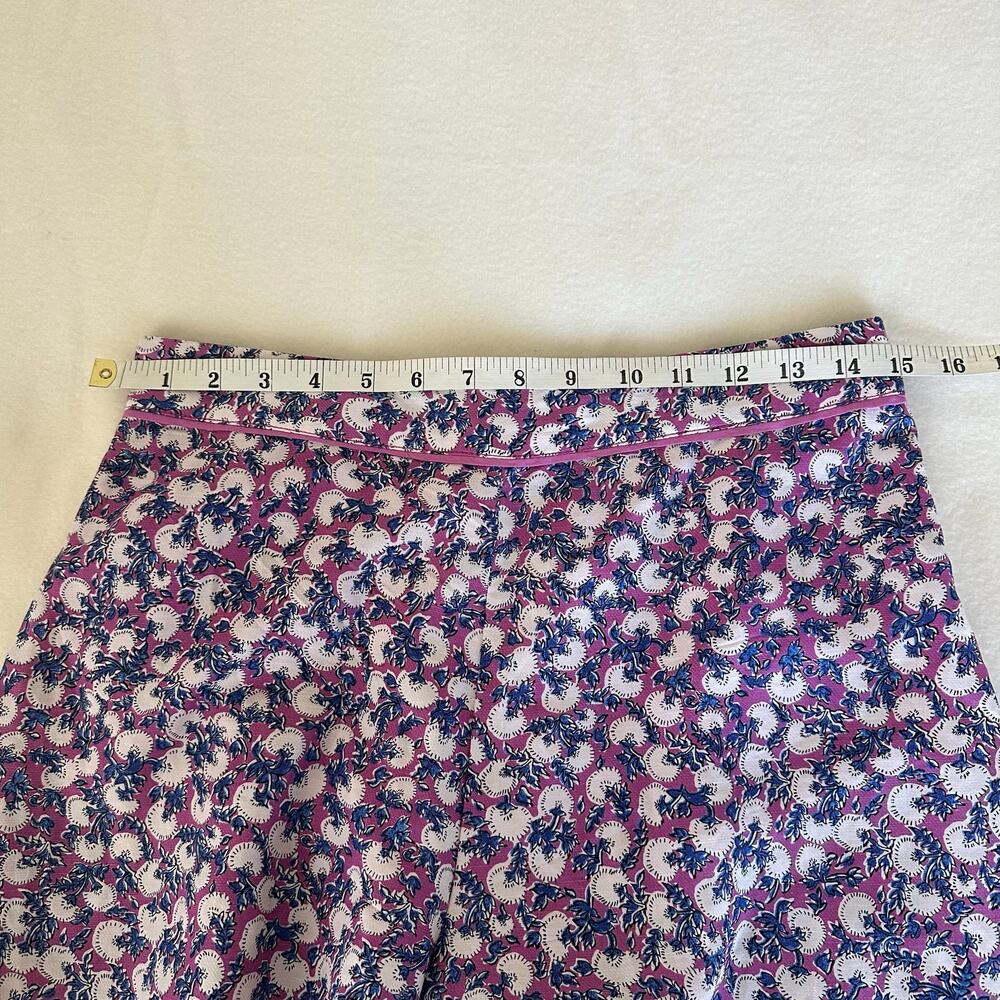 Anthropologie Purple Floral Flowy Shorts Size S - Picture 7 of 10